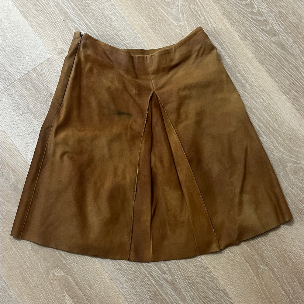 Miu Miu Tan Suede Fashion Piece - Picture 3 of 5